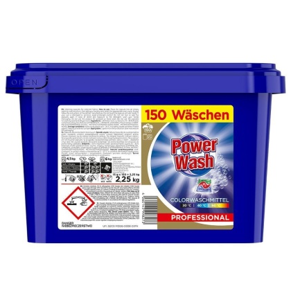 Power Wash Professional Color kapsułki do prania koloru 150 sztuk