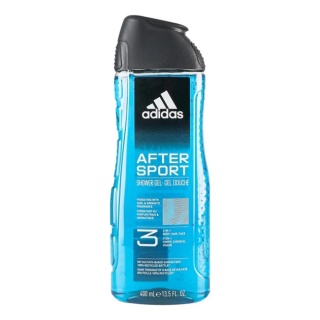Adidas After Sport żel pod prysznic dla mężczyzn 3w1 400 ml