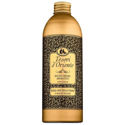 Tesori d'Oriente Royal Oud płyn do kąpieli 500 ml oud i olej sezamowy