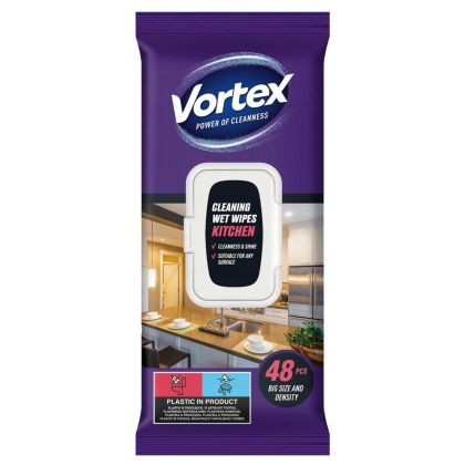 VORTEX chusteczki czyszczące Kuchnia 48 szt
