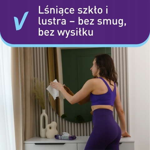 VORTEX chusteczki czyszczące Szyby i Lustra 48 szt
