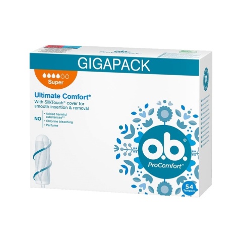 o.b. ProComfort Super tampony 54 szt