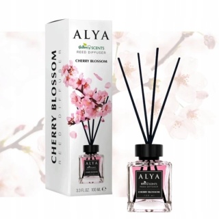 Alya Nature’s Scents Cherry Blossom patyczki zapachowe do domu 100 ml