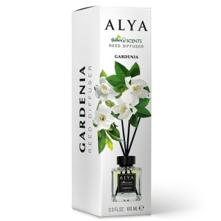 Alya Nature’s Scents Gardenia patyczki zapachowe do domu 100 ml