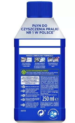Bryza Płyn do Czyszczenia Pralki 250ml original
