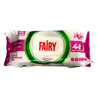 Fairy Chusteczki Czyszczące Uniwersalne Lily 100 sztuk lilia