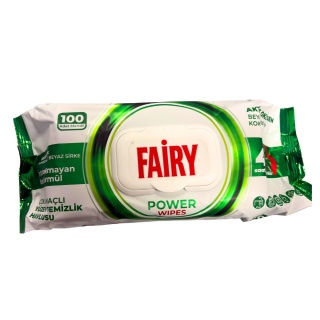 Fairy Chusteczki Czyszczące Uniwersalne White Soap 100 sztuk białe mydło