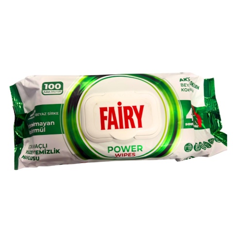 Fairy Chusteczki Czyszczące Uniwersalne White Soap 100 sztuk białe mydło