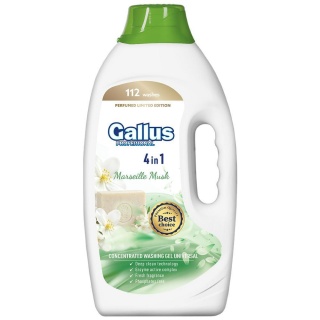 Gallus Professional 4in1 Marseille Musk perfumowany żel do prania 4,05 l - 112 prań