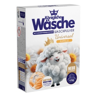 Königliche Wäsche Proszek do prania uniwersalny Rumianek 7 kg DE - 100 prań