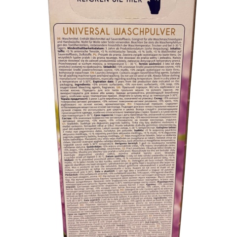 Königliche Wäsche Proszek do prania uniwersalny Verbena Vibes 7 kg DE - 116 prań