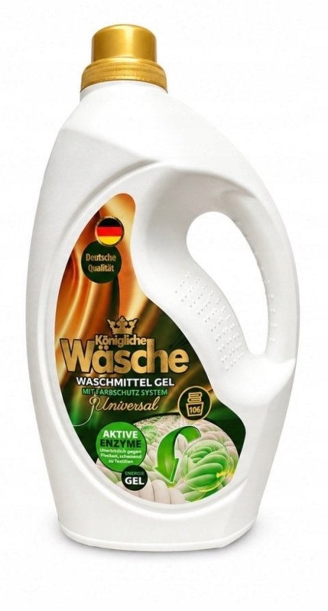 Königliche Wäsche Uniwersalny Żel do prania 3,2L - 106 prań