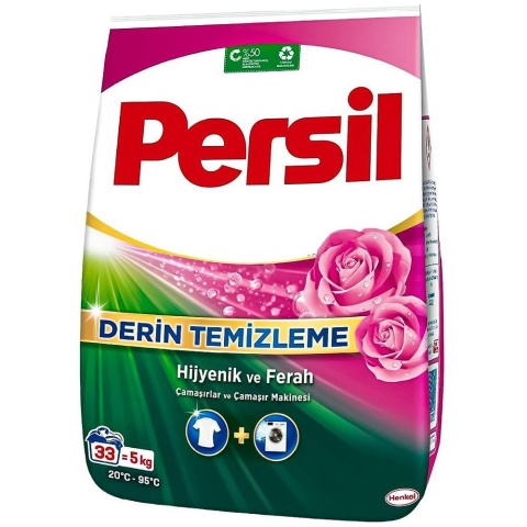 Persil Rose proszek do prania białych i kolorowych tkanin 5 kg 33 prania
