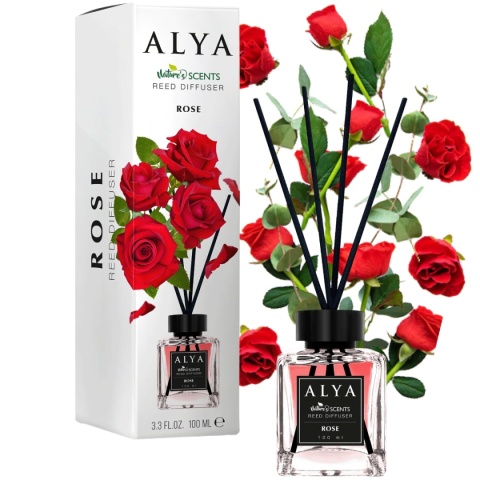 Alya Nature’s Scents Rose patyczki zapachowe Róża 100 ml