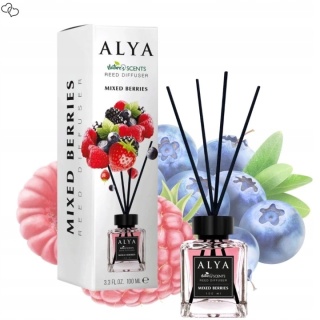 Alya Nature’s Scents Mixed Berries patyczki zapachowe Owoce Leśne 100 ml