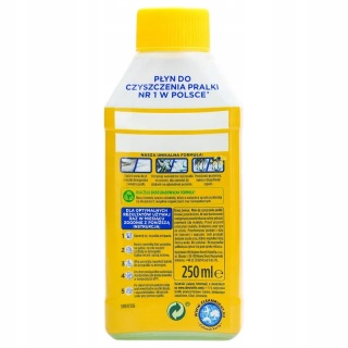 Bryza Lemon płyn do czyszczenia pralki 250 ml - usuwa brud i osady
