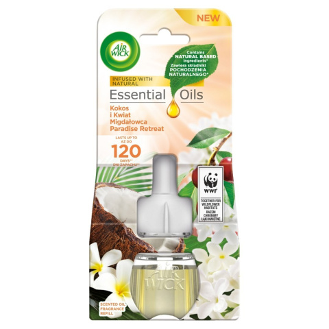 AIR WICK ELEKTRIC 19ML ZAPAS KOKOS I KWIAT MIGDAŁOWCA AIR WICK ELEKTRIC 19ML ZAPAS KOKOS I KWIAT MIGDAŁOWCA