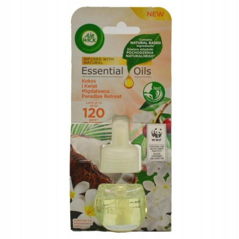 AIR WICK ELEKTRIC 19ML ZAPAS KOKOS I KWIAT MIGDAŁOWCA AIR WICK ELEKTRIC 19ML ZAPAS KOKOS I KWIAT MIGDAŁOWCA