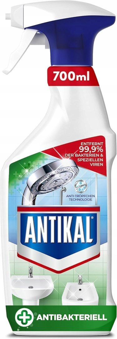 Antikal Antibakteriell spray 3 w 1 do łazienki 700ml DE Antikal Antibakteriell spray 3 w 1 do łazienki 700ml DE