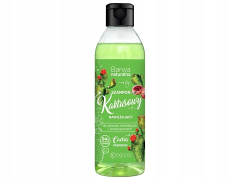 BARWA Szampon nawilżający kaktusowy, 300ml BARWA Szampon nawilżający kaktusowy, 300ml