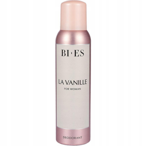 BI-ES LA VANILLE dezodorant perfumowany 150 ml BI-ES LA VANILLE dezodorant perfumowany 150 ml
