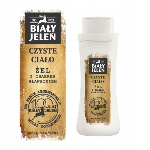 BIAŁY JELEŃ ŻEL POD PRYSZNIC 300ML RETRO CHABER BIAŁY JELEŃ ŻEL POD PRYSZNIC 300ML RETRO CHABER