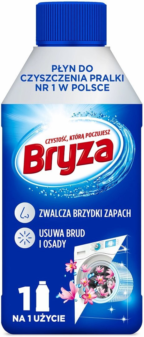 Bryza Płyn do Czyszczenia Pralki 250ml original Bryza Płyn do Czyszczenia Pralki 250ml original
