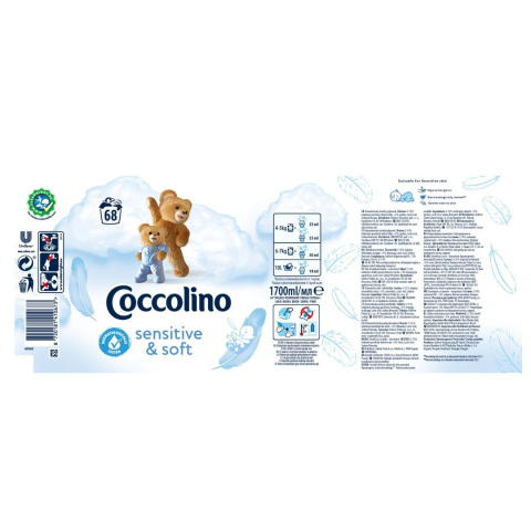 COCCOLINO Płyn CORE WHITE 1700ml COCCOLINO Płyn CORE WHITE 1700ml