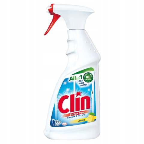 Clin Lemon płyn do szyb okien cytrusowy 500 ml Clin Lemon płyn do szyb okien cytrusowy 500 ml