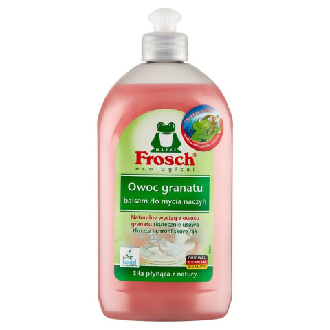 Frosch Balsam do Naczyń z Ekstraktem Granatu - 500ml, Ekologiczny Frosch Balsam do Naczyń z Ekstraktem Granatu - 500ml, Ekologiczny
