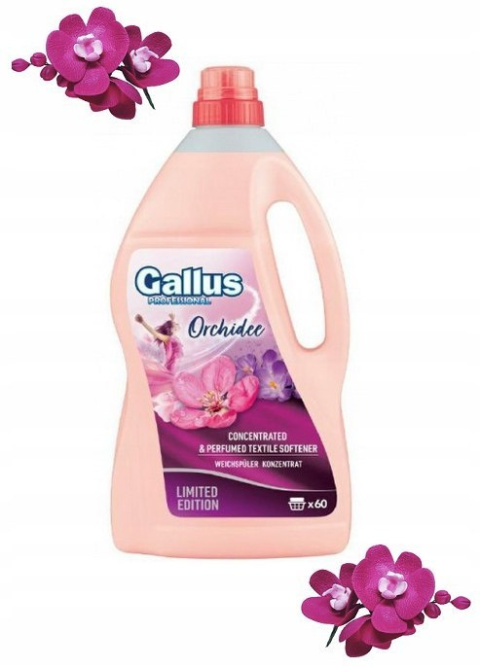 Gallus Professional Płyn do Płukania Tkanin Orchidea 2,04l Gallus Professional Płyn do Płukania Tkanin Orchidea 2,04l