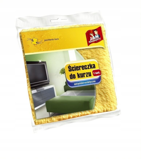 Jan Niezbędny Ściereczka do kurzu antyelektrostatyczna 1 szt. Jan Niezbędny Ściereczka do kurzu antyelektrostatyczna 1 szt.