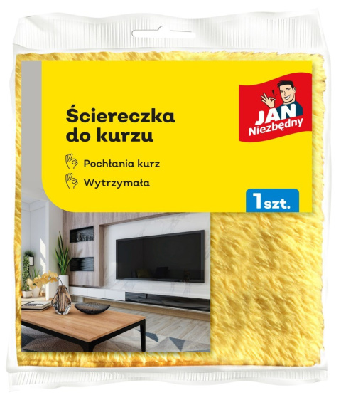 Jan Niezbędny Ściereczka do kurzu antyelektrostatyczna 1 szt. Jan Niezbędny Ściereczka do kurzu antyelektrostatyczna 1 szt.