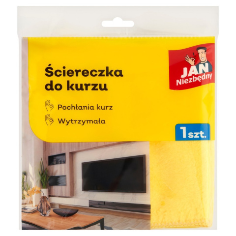 Jan Niezbędny Ściereczka do kurzu antyelektrostatyczna 1 szt. Jan Niezbędny Ściereczka do kurzu antyelektrostatyczna 1 szt.