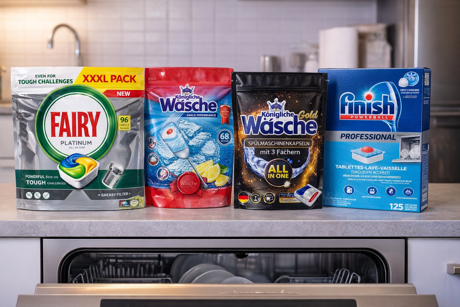 Najlepsze kapsułki do zmywarki w 2026 - Ranking TOP10