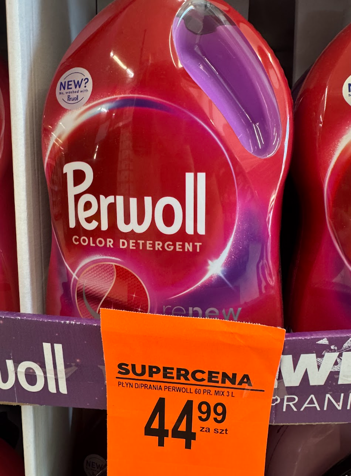 Porównanie cen Perwoll Biedronka 