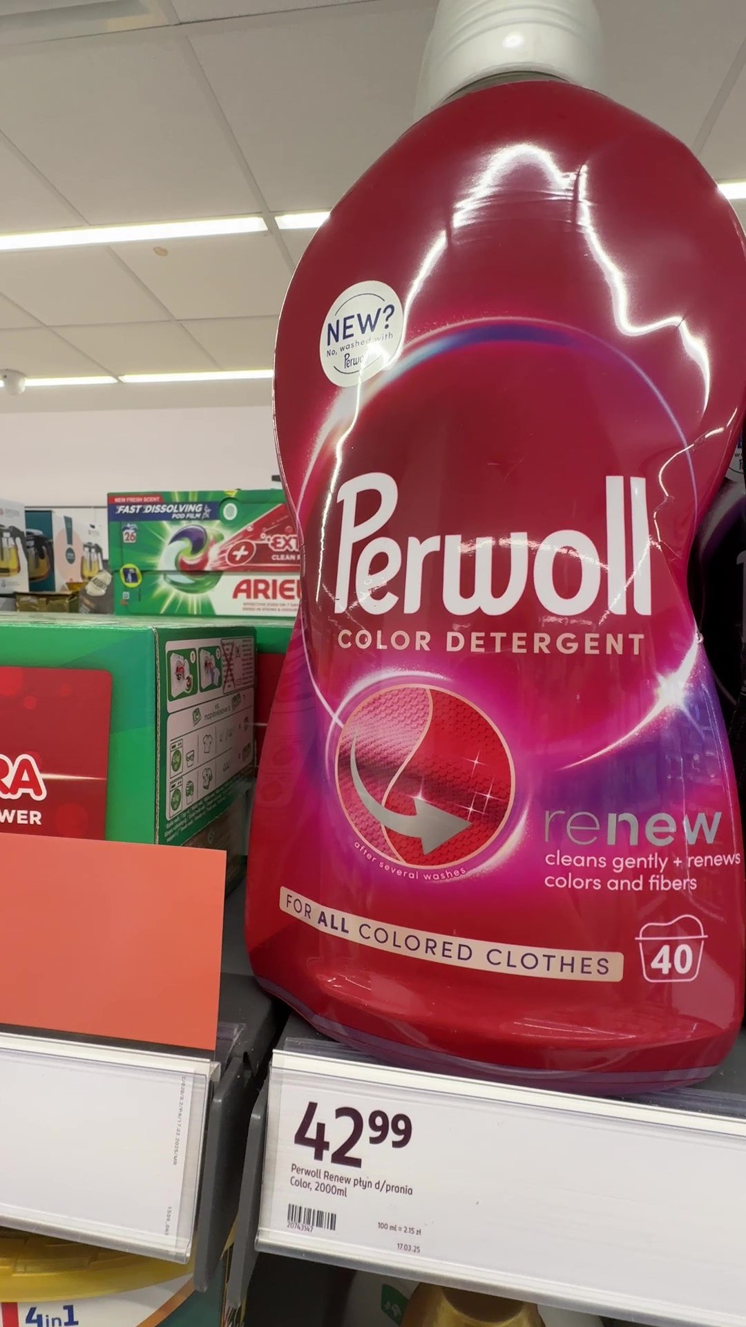 Porównanie cen Perwoll Rossmann