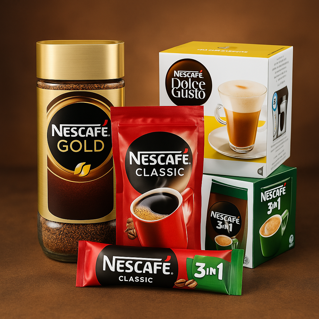 Nescafé – kapsułki i kawa rozpuszczalna