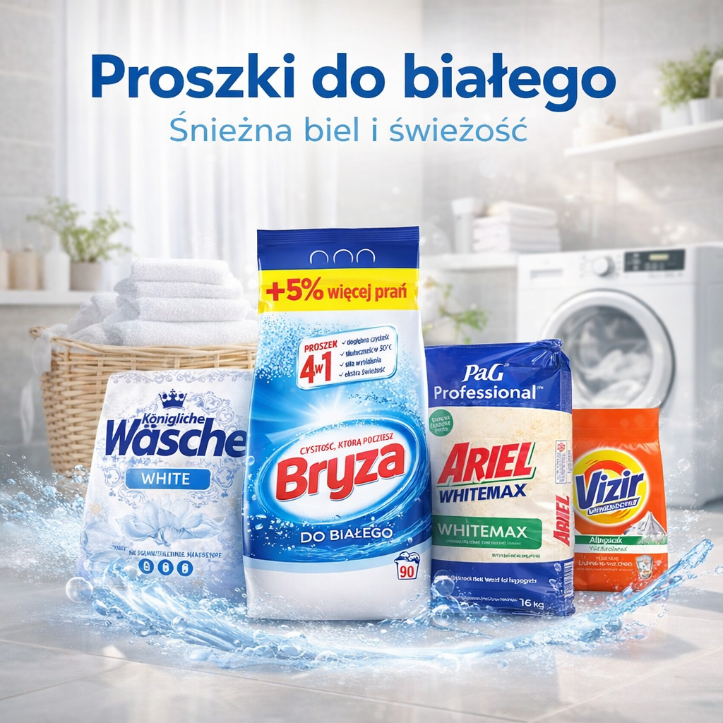 Proszek do prania białego