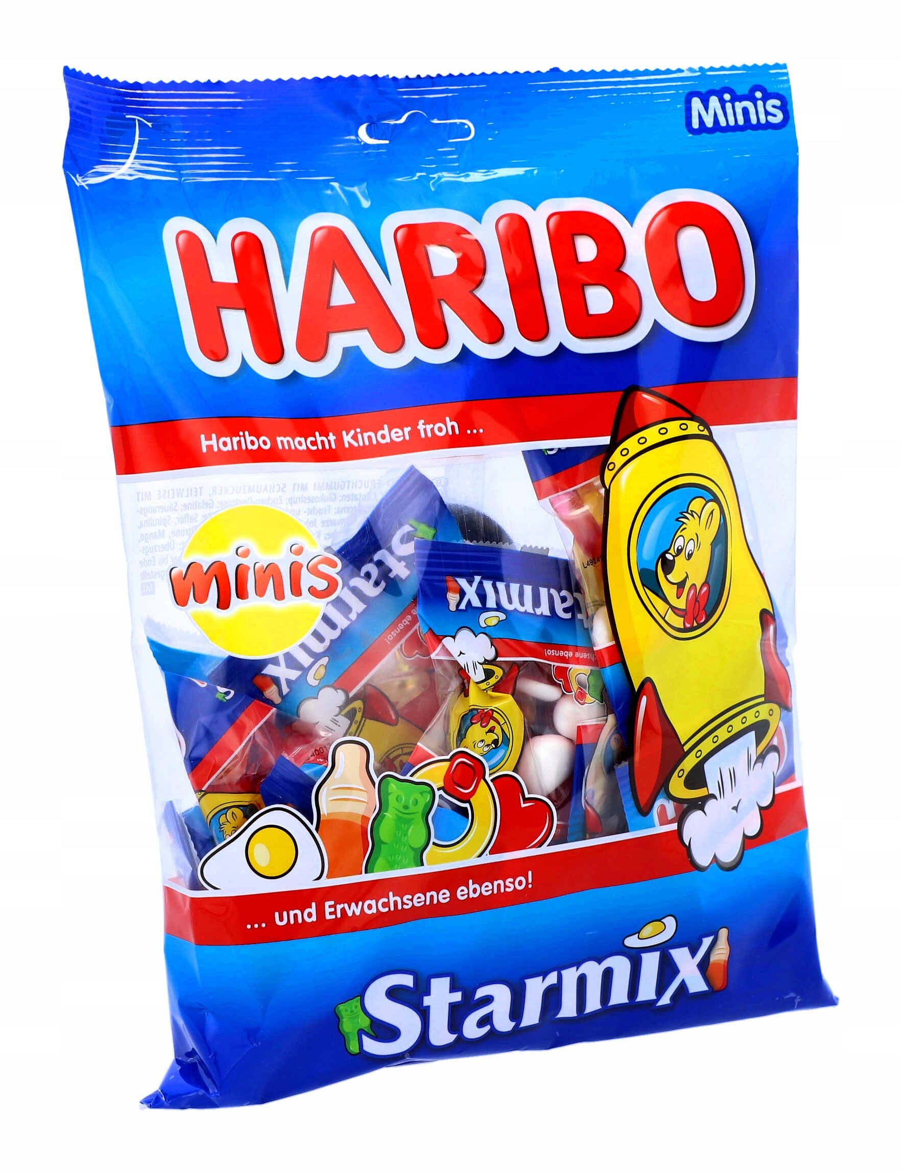 Żelki Owocowe HARIBO Starmix MINI MIX Smaków 250g EAN (GTIN) 4001686726013